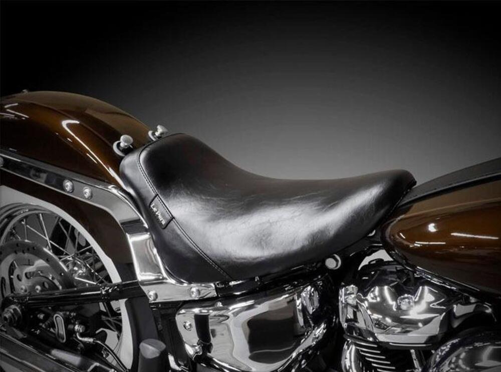 Sella Le Pera Bare Bones Solo Smooth per Softail D