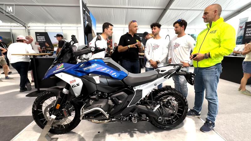 A Garmisch debutta la BMW R 1300 GS Trophy che correr&agrave; in Namibia col Team Italia