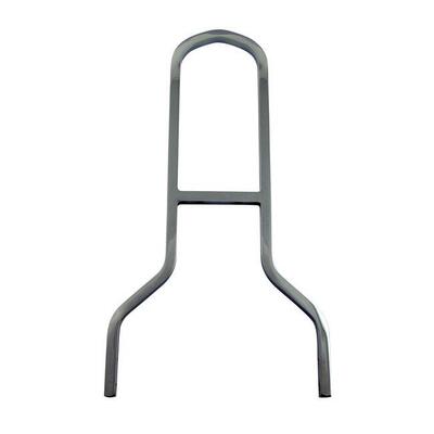 Schienalino Sissy Bar Alto 40 cm cromato largo 28, 