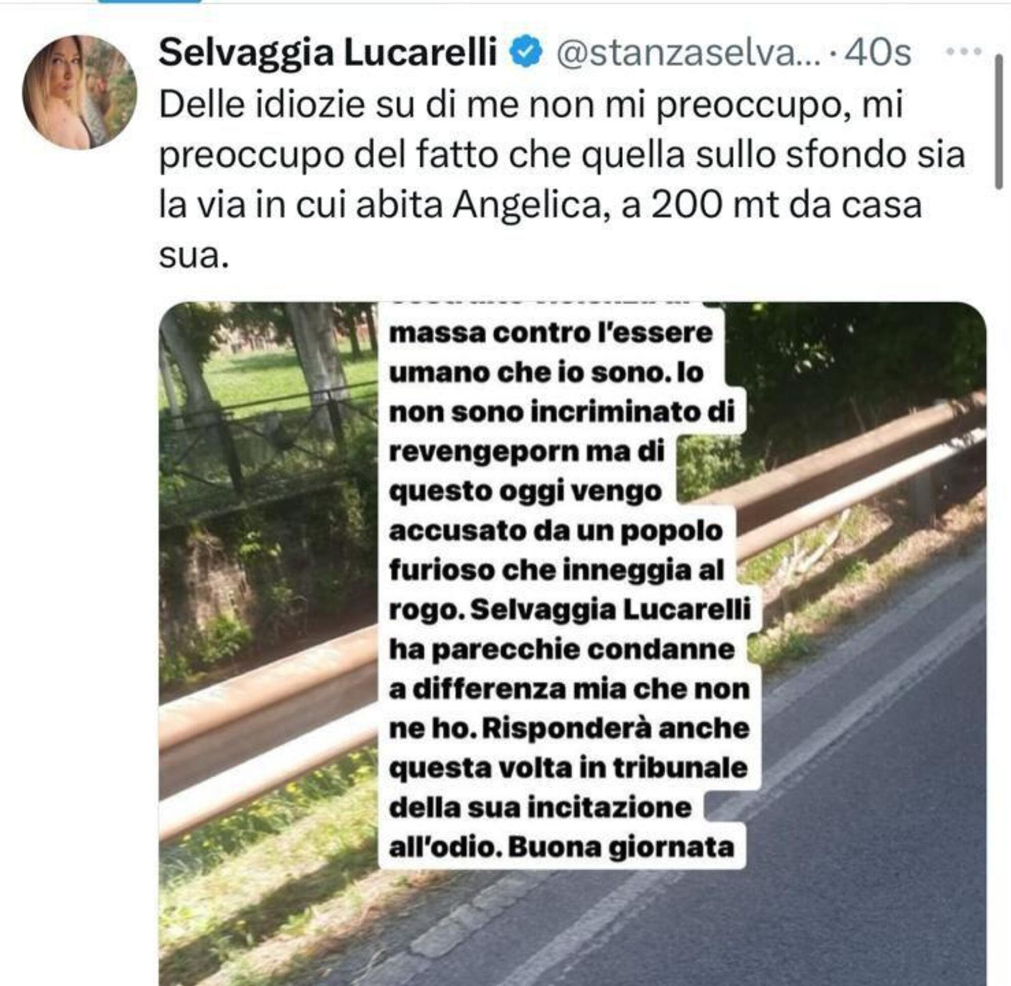 La risposta di Selvaggia Lucarelli a Morgan