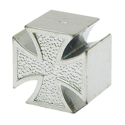 Tappini valvola Maltese Cross cromati Trik Topz 