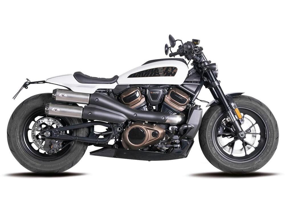 Scarico Tracker Racing inox satinato V-Performance 