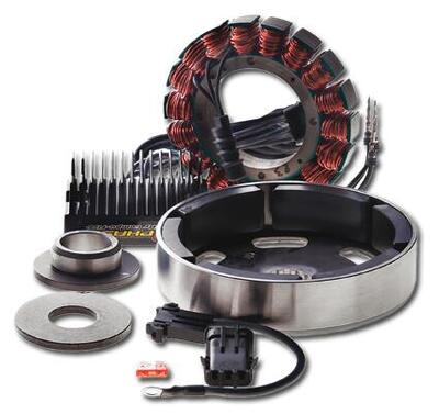 Sistema di ricarica completo 40 Ampere nero per To 