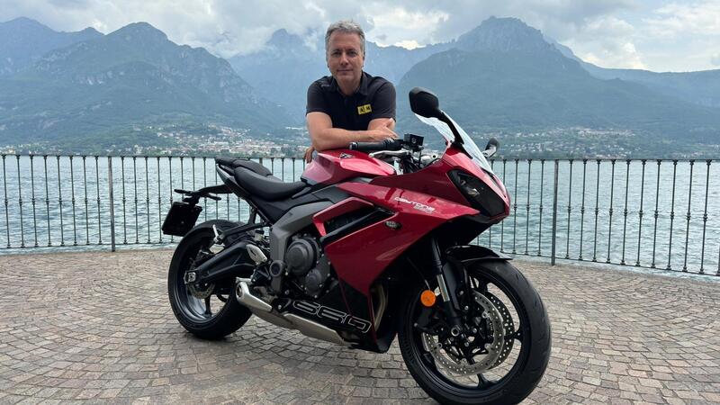 Triumph Daytona 660: sport quotidiano [VIDEO]