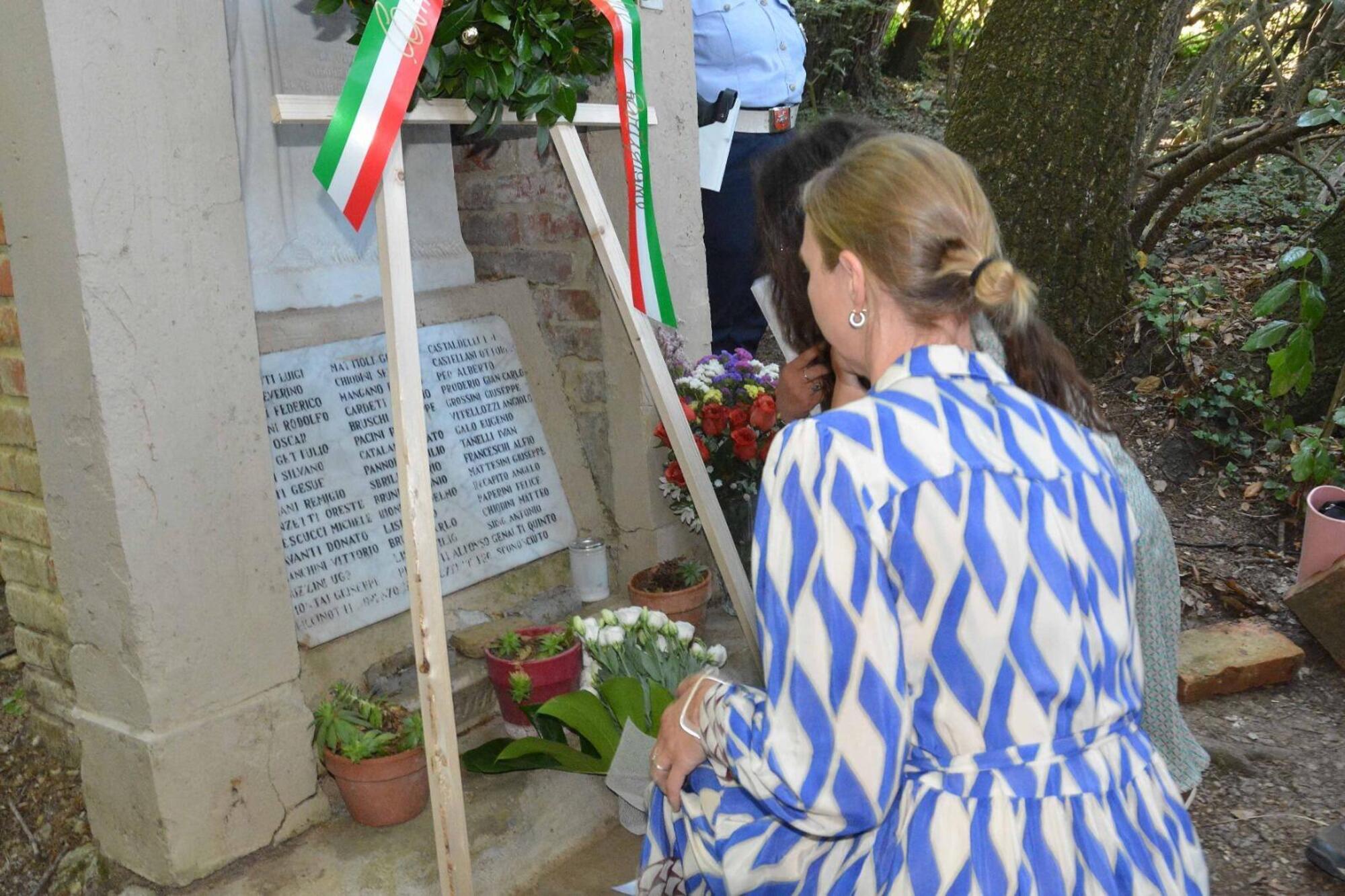 Laura Ewert alla commemorazione di San Polo