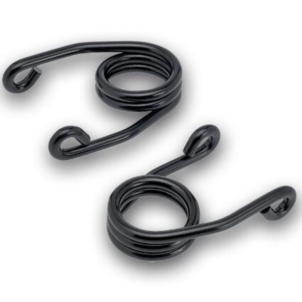 Molle sella nere da 2 1/2" Custom Chrome 