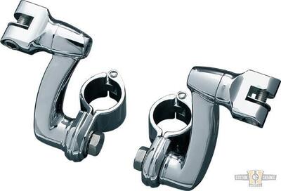 Supporti Pedaline lunghi diametro 1-1/4" (32 mm) K 