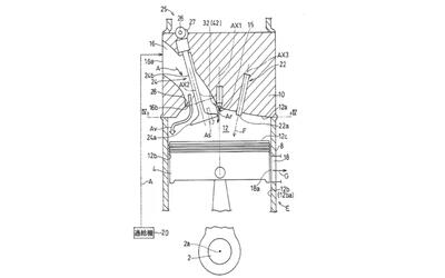 Kawasaki deposita un brevetto per un motore 2T