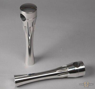 Riser alti 8" lucidi in alluminio CK per manubri d 