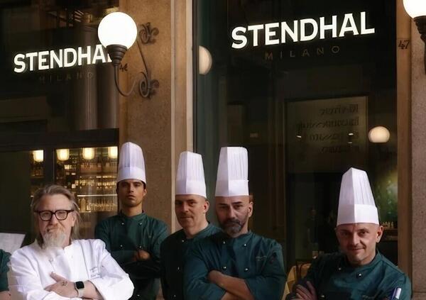 Siamo andati a mangiare da Stendhal, il nuovo ristorante milanese a Roma. Ma il risotto allo zafferano e la cotoletta riusciranno a convincere gli scettici romani? 