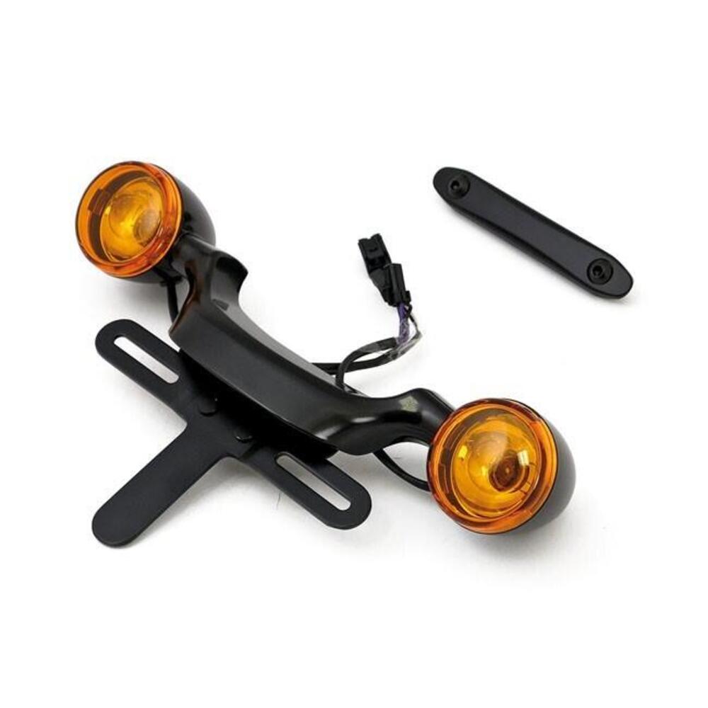 Frecce a lampadina posteriori con supporto targa i 