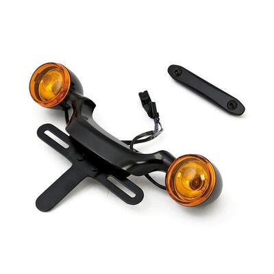 Frecce a lampadina posteriori con supporto targa i 