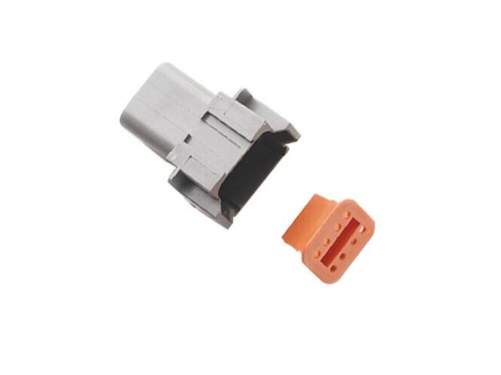 Spinotto femmina a 8 fili - grigio - DT Series Cus 