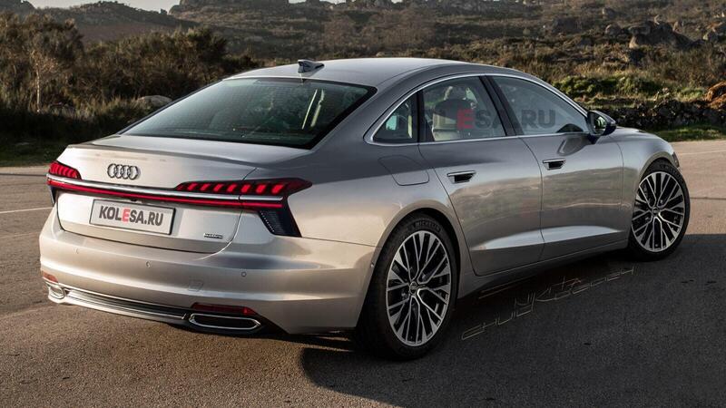 Render nuova Audi A7