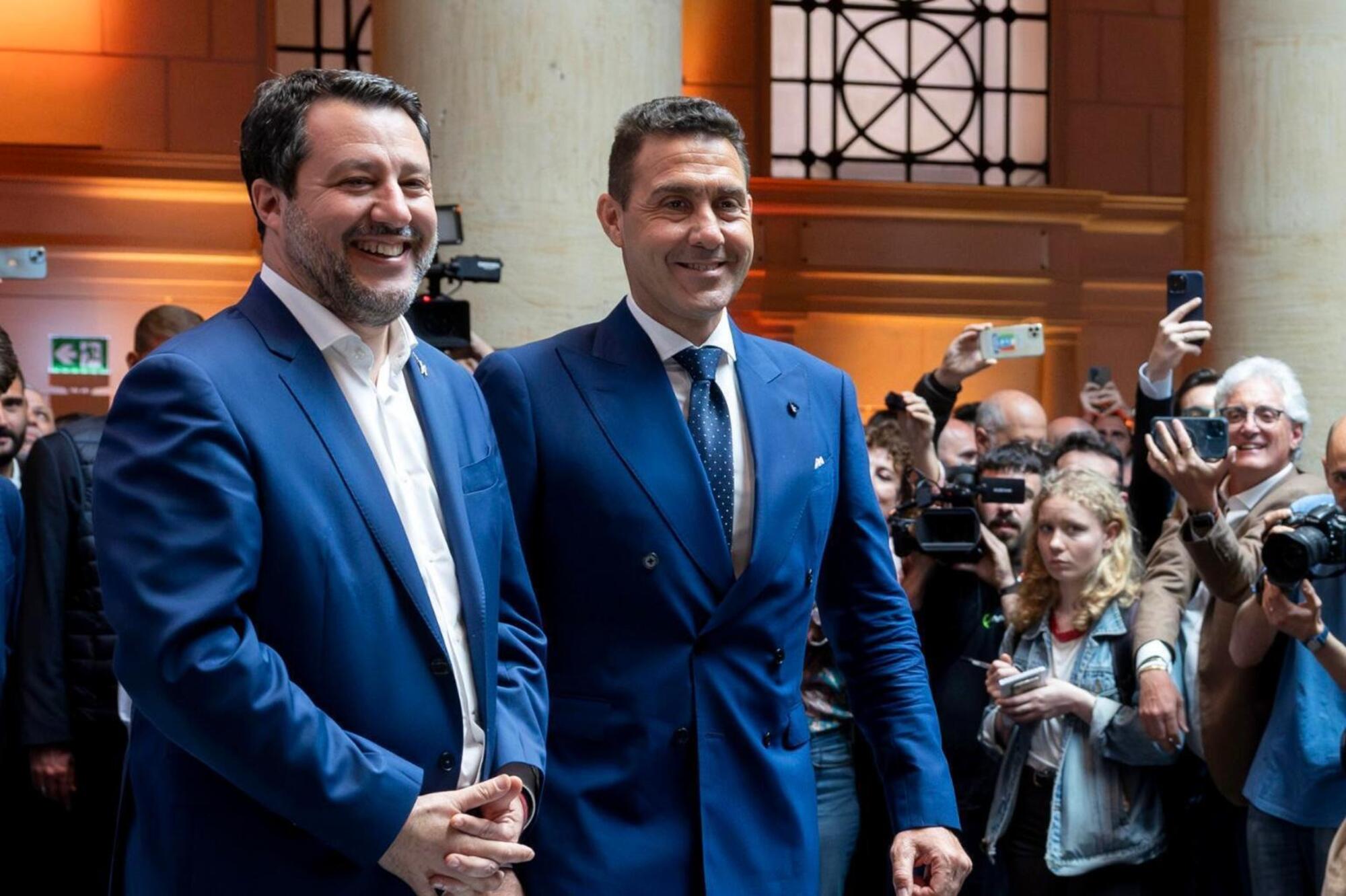 Matteo Salvini e Roberto Vannacci