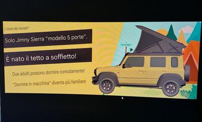 Suzuki: la Jimny Camper e le strategie net-zero