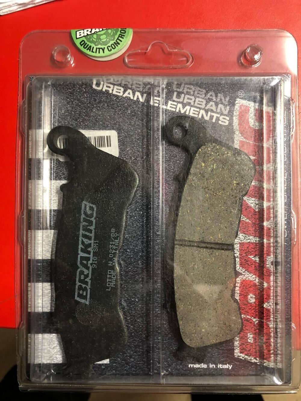 COPPIA PASTIGLIE BRAKING 910 SM1
