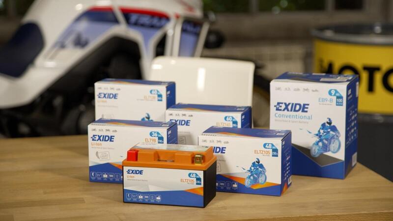 Batteria moto, grazie ad EXIDE svelati i segreti per garantirsi prestazioni ed efficienza [VIDEO]