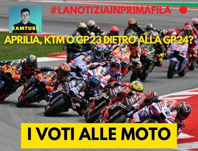 MotoGP2024 - Aprilia, KTM o GP23 dietro alla GP24? [VIDEO]