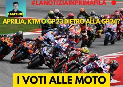 MotoGP2024 - Aprilia, KTM o GP23 dietro alla GP24? [VIDEO]