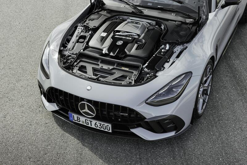 Mercedes AMG GT63 Pro 4matic+: il motore V8 biturbo ha 612 CV