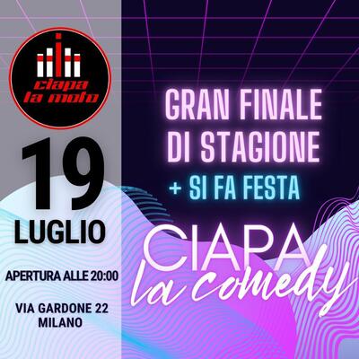 Questa sera Ciapa la risata! Nuova Stand-Up Comedy da Ciapa la Moto