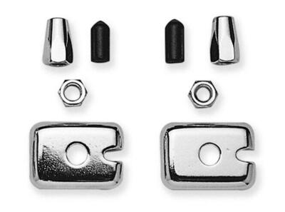 Registri ruota posteriore cromati (solo coperture 