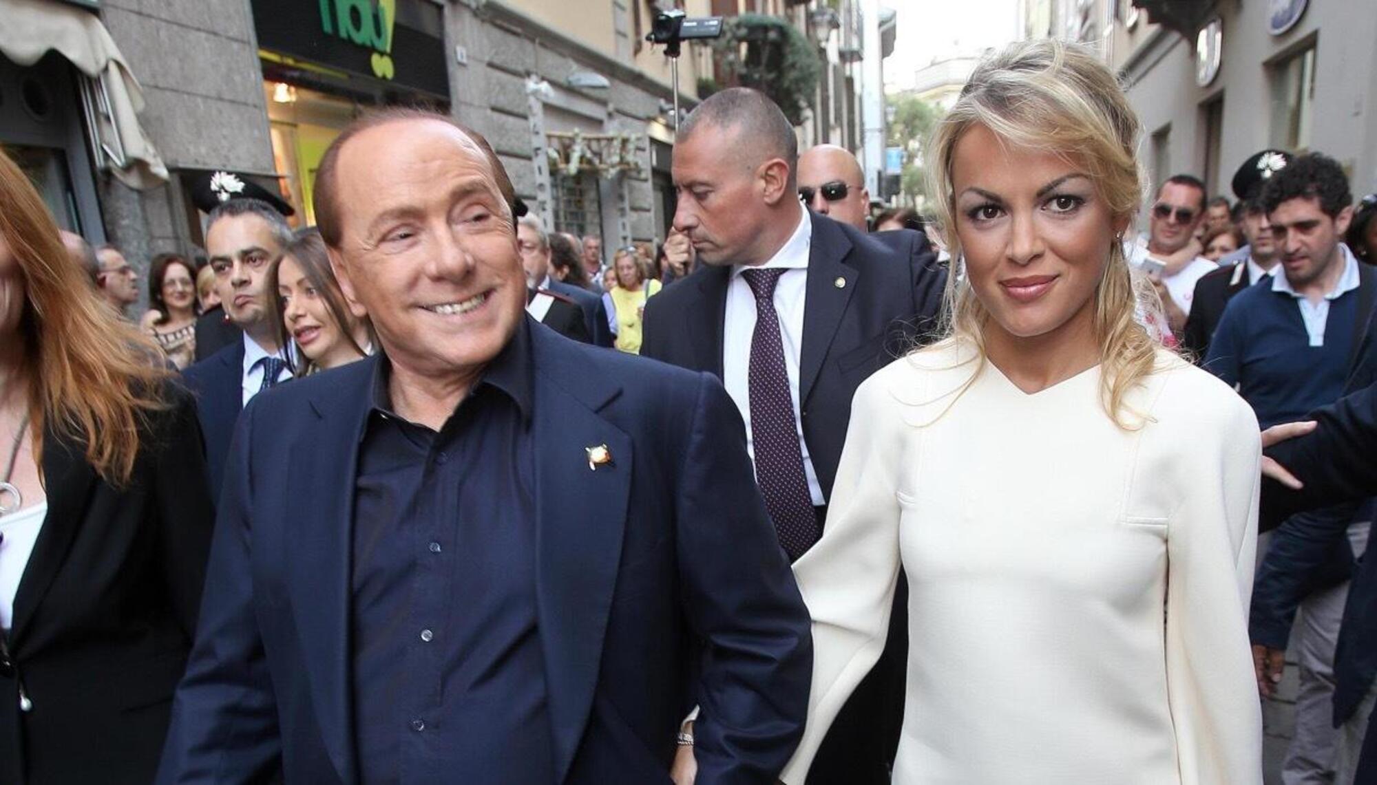 Silvio Berlusconi e Francesca Pascale