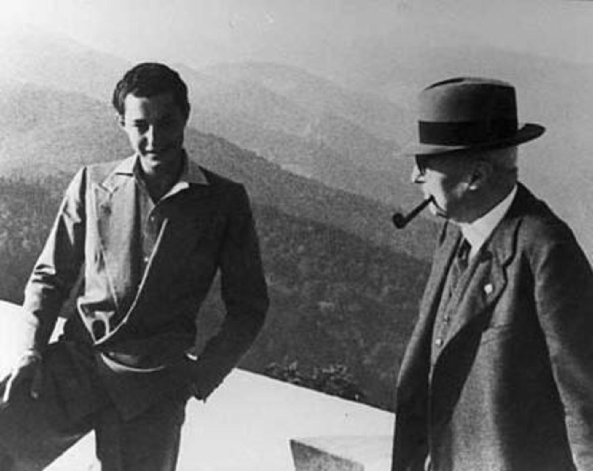 Gianni Agnelli e il nonno Giovanni