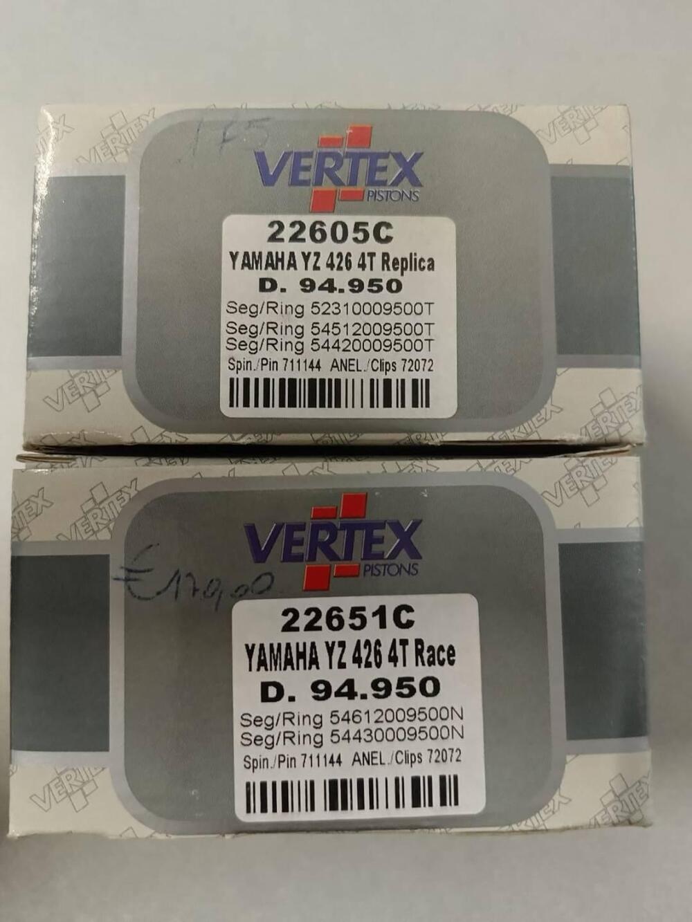 Pistone Vertex Vertex Pistons