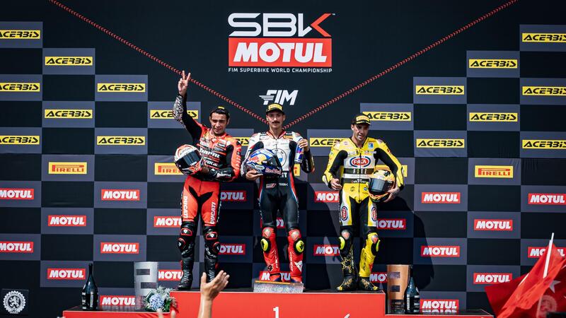 SBK 2024. GP della Repubblica Ceca a Most. Vittoria incontrastata di Toprak in Gara1. Poi Petrucci e Iannone