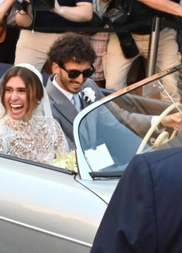 Il look di Valentino Rossi, la festa con Cremonini, una Porsche d&#039;epoca: ok, ma com&#039;&egrave; andato il matrimonio di Pecco Bagnaia e Domizia Castagnini?