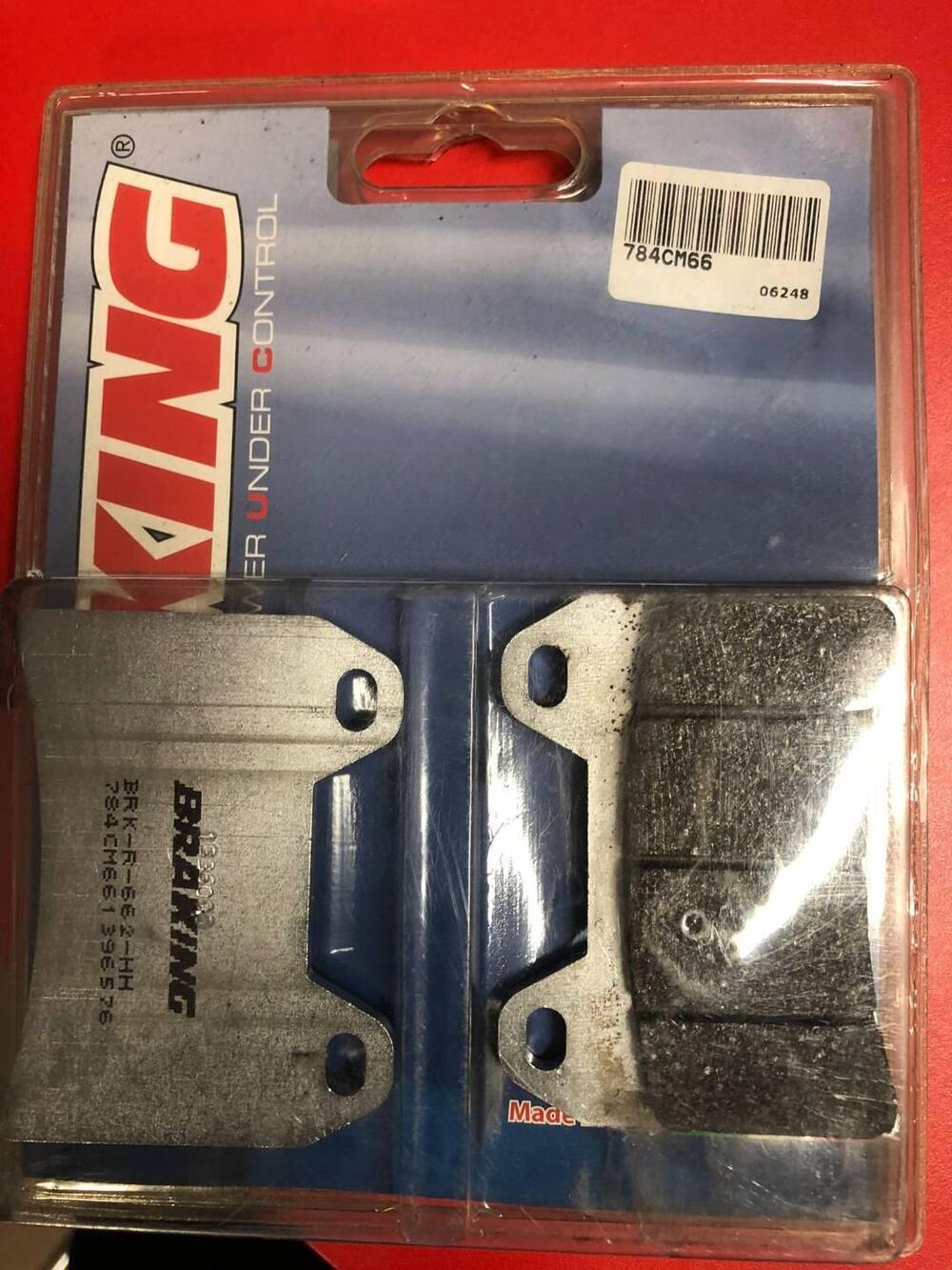 COPPIA PASTIGLIE BRAKING 784CM66