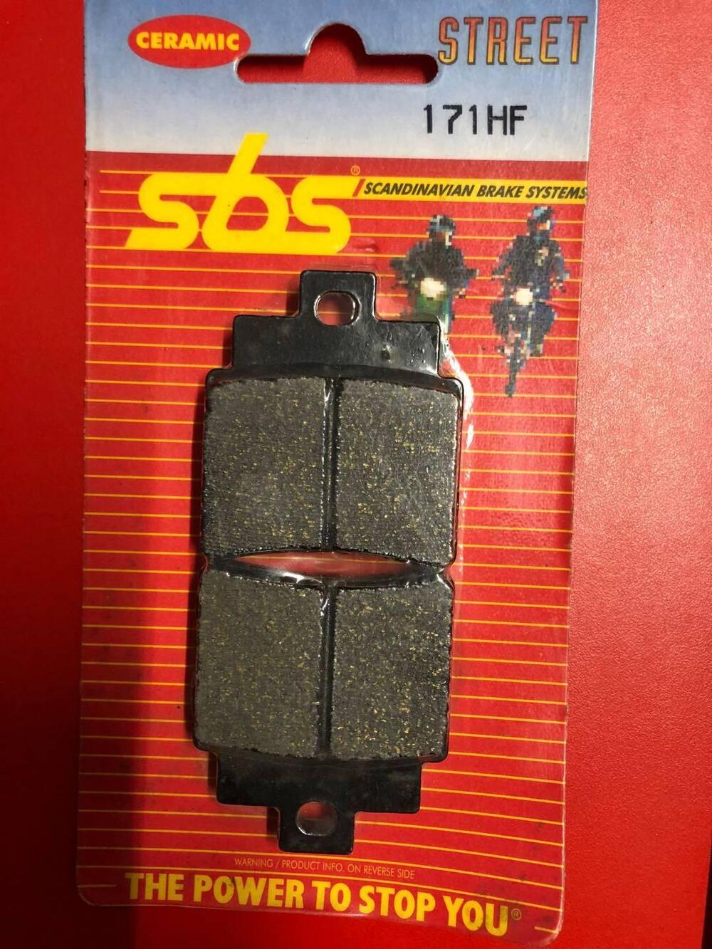 COPPIA PASTIGLIE SBS 171HF