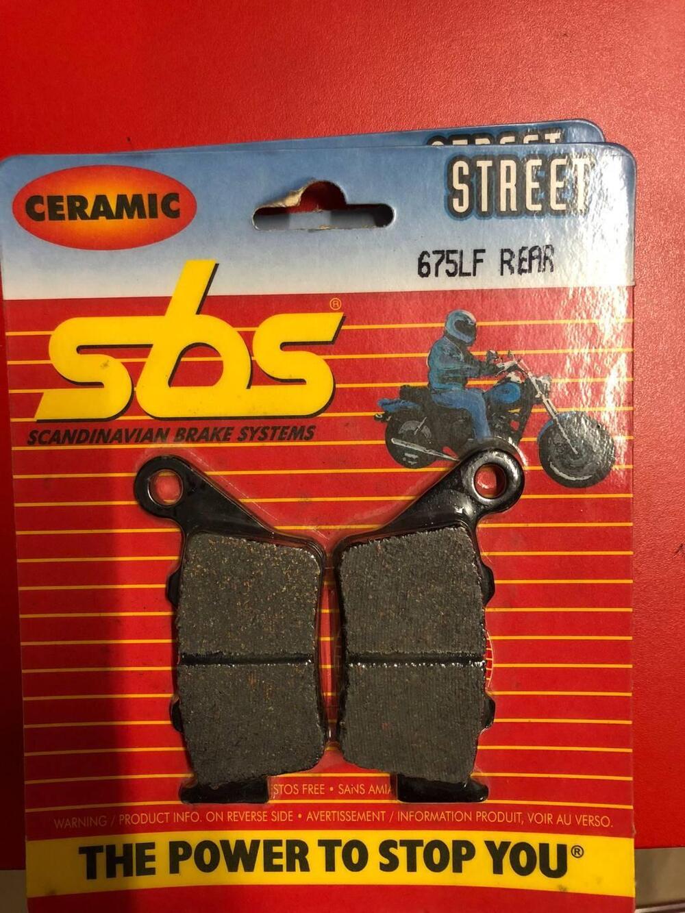 COPPIA PASTIGLIE SBS 675LF