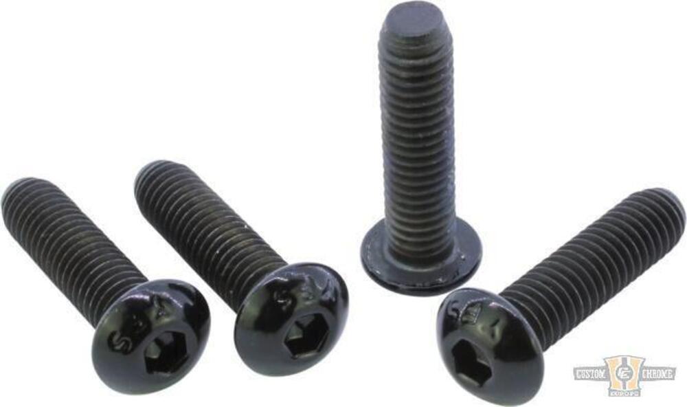 Kit viti forcella anteriore nere lucide per Sports 