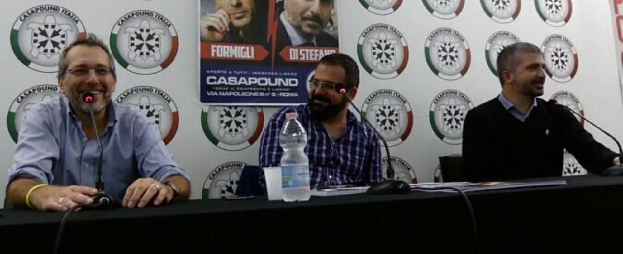 Corrado Formigli e il dibattito a CasaPound