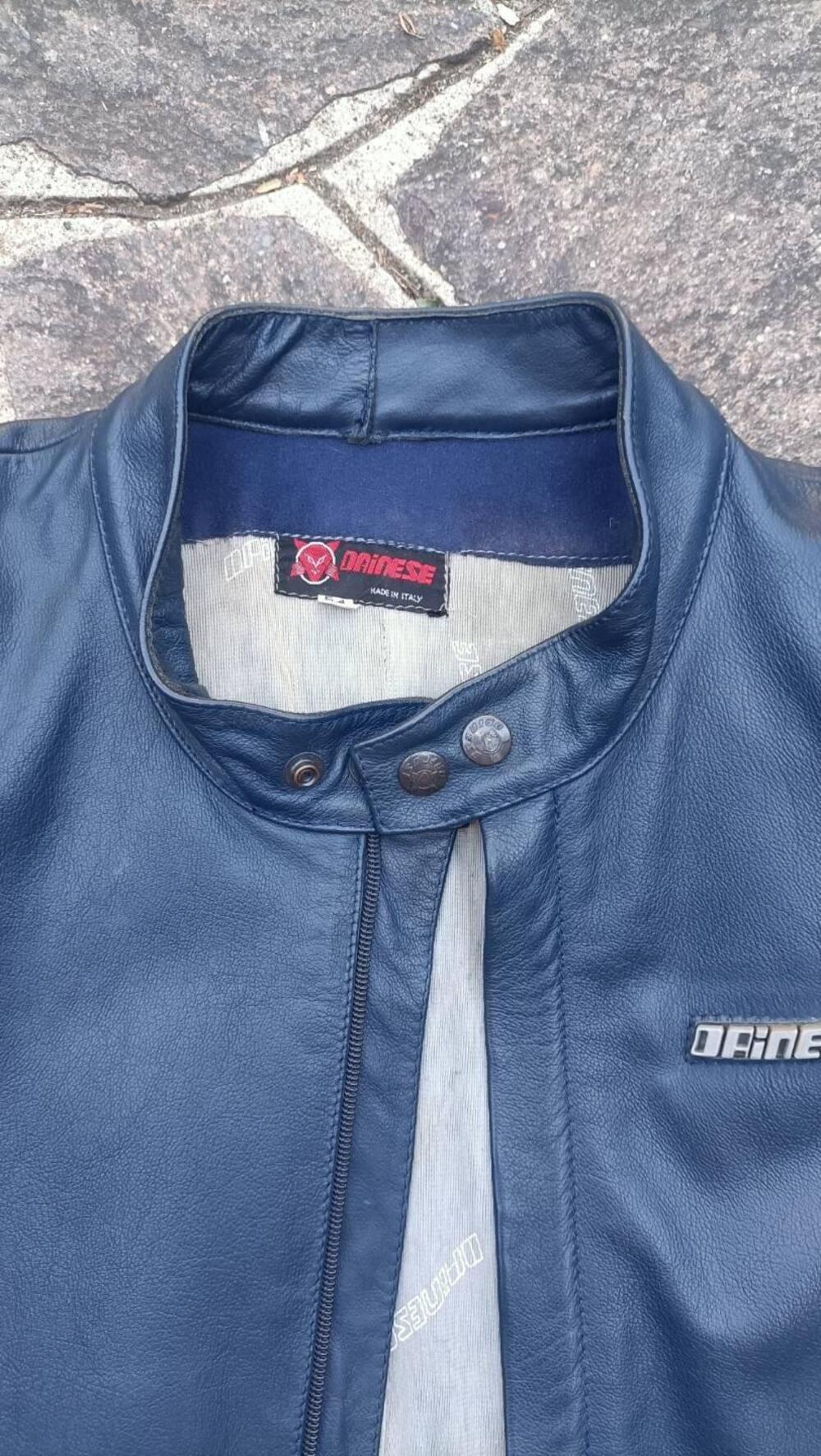 Tuta in pelle divisibile Dainese (9)