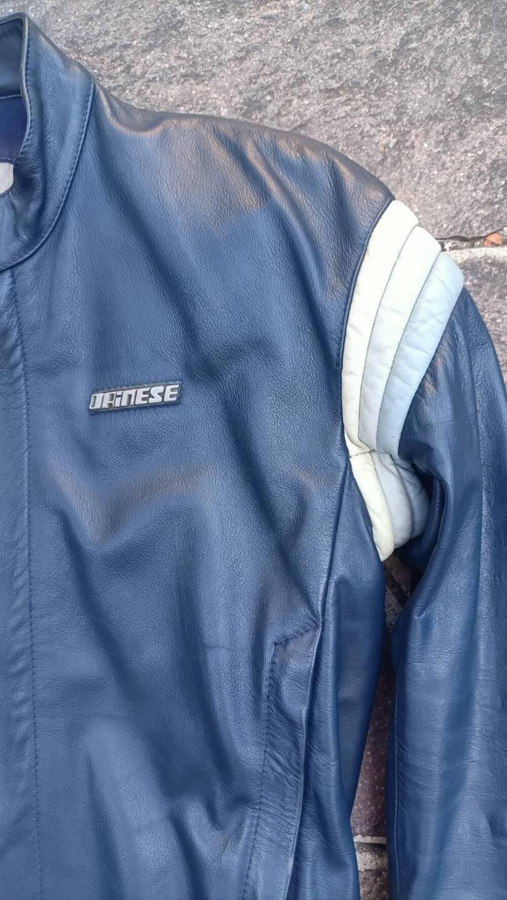 Tuta in pelle divisibile Dainese (10)