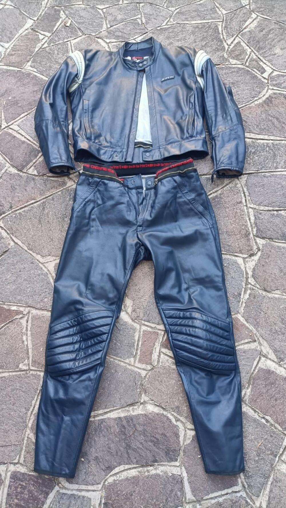 Tuta in pelle divisibile Dainese (12)