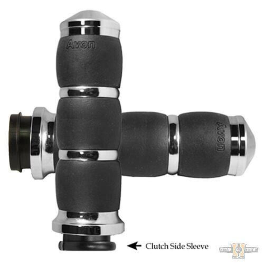 Manopole Avon Velvet Air Cushion cromate per accel