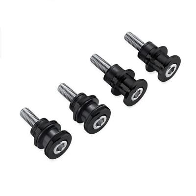 Kit bulloneria nera sgancio rapido per sissybar sc 