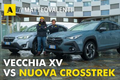 Subaru: meglio la vecchia XV o la nuova Crosstrek? Prova strumentale [VIDEO]