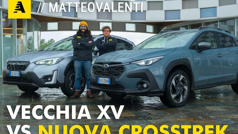 Subaru: meglio la vecchia XV o la nuova Crosstrek? Prova strumentale [VIDEO]