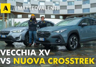 Subaru: meglio la vecchia XV o la nuova Crosstrek? Prova strumentale [VIDEO]