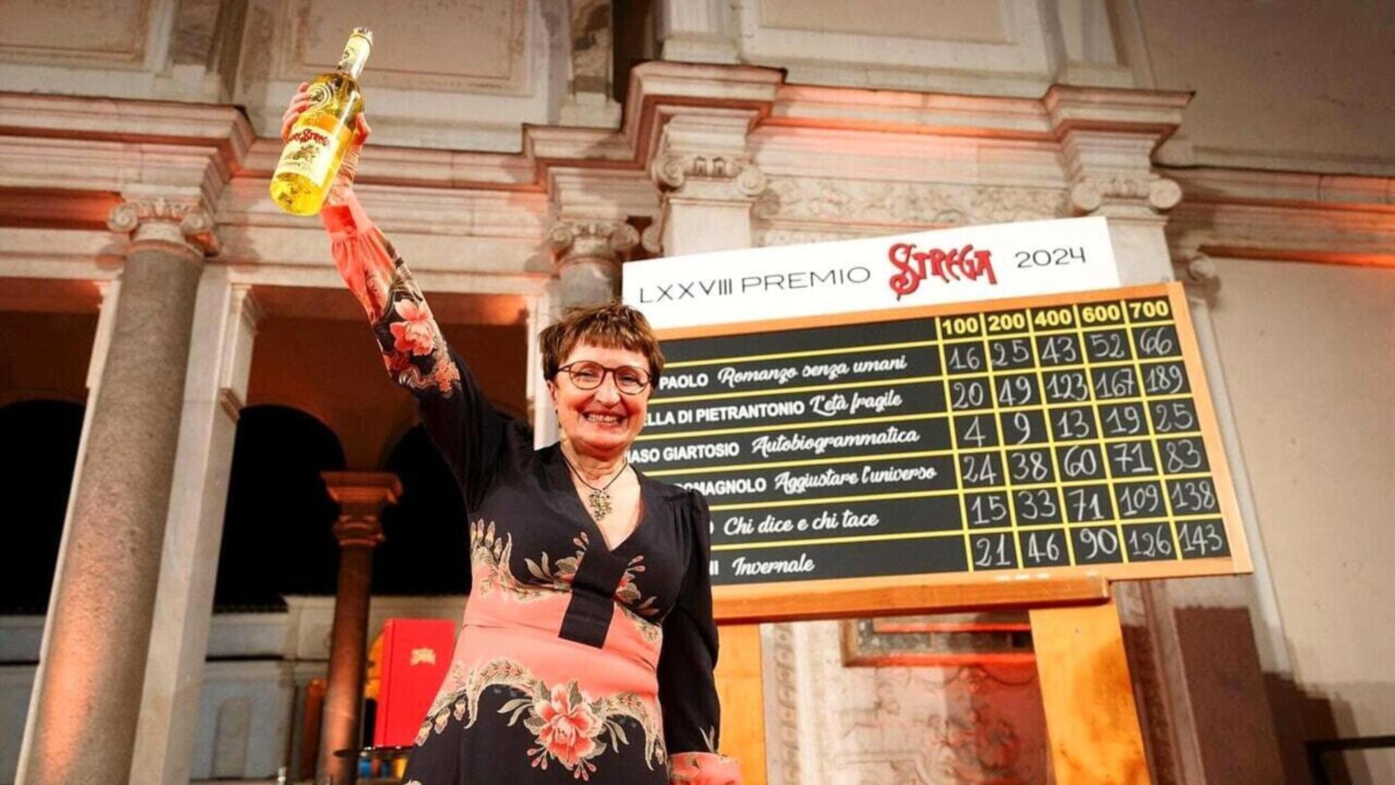 Donatella Di Pietrantonio vincitrice del Premio Strega 2024