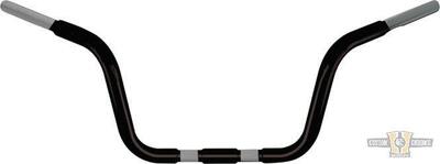 Manubrio Ape Hanger 1-1/4" alto 9,5" nero preforat 