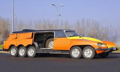 La Citroen DS PLR "Centipede", uno strano mezzo che serviva per provare un solo componente