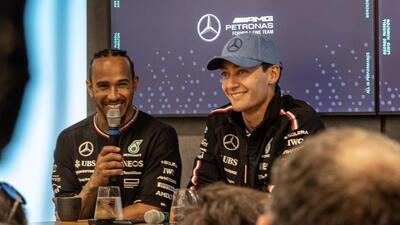F1. GP Belgio, Hamilton e Russell: "Avremo degli aggiornamenti. Vogliamo lottare con McLaren e Red Bull"