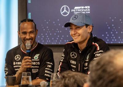 F1. GP Belgio, Hamilton e Russell: Avremo degli aggiornamenti. Vogliamo lottare con McLaren e Red Bull